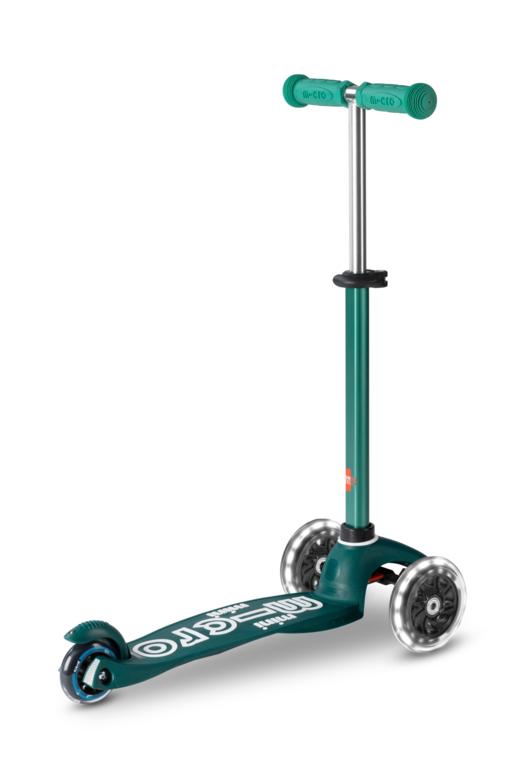 Patinete Mini Deluxe ECO Led - Verde