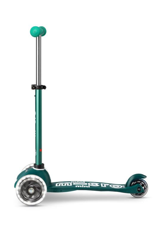 Patinete Mini Deluxe ECO Led - Verde