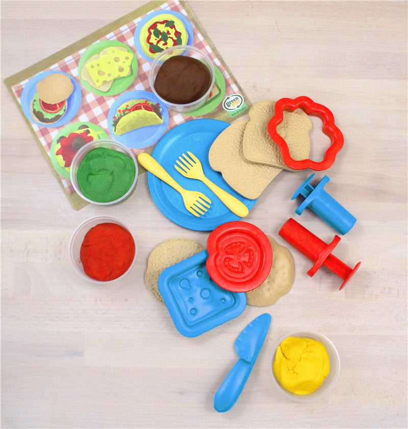 Set comiditas de plastilina eco