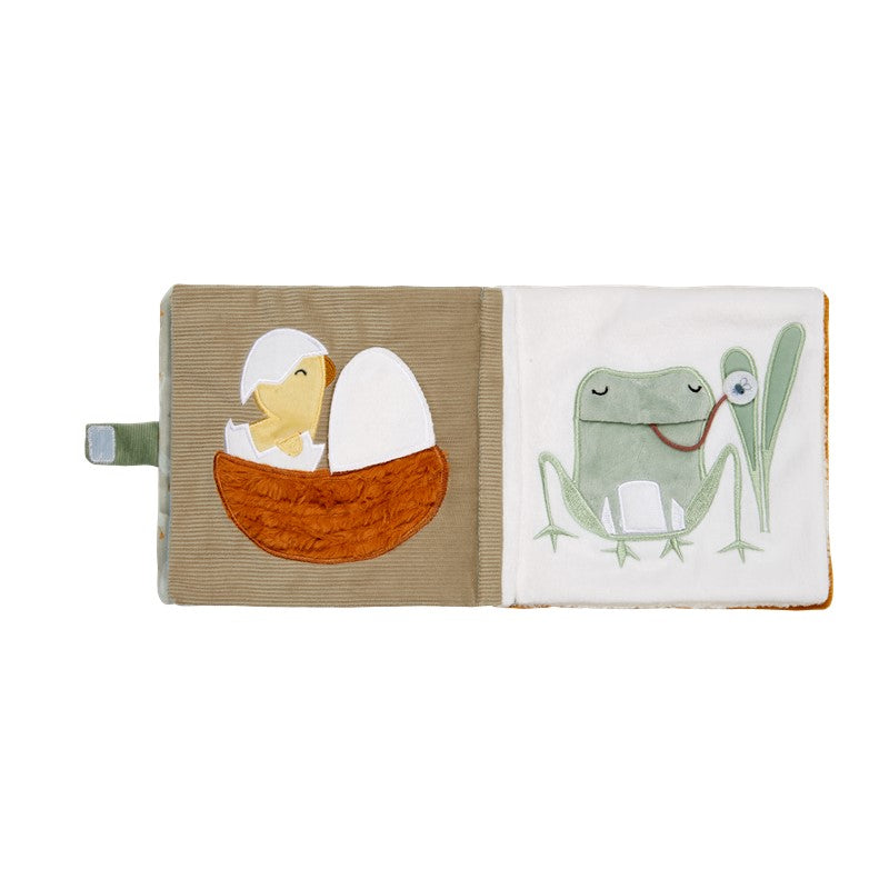 Libro blandito verde little dutch