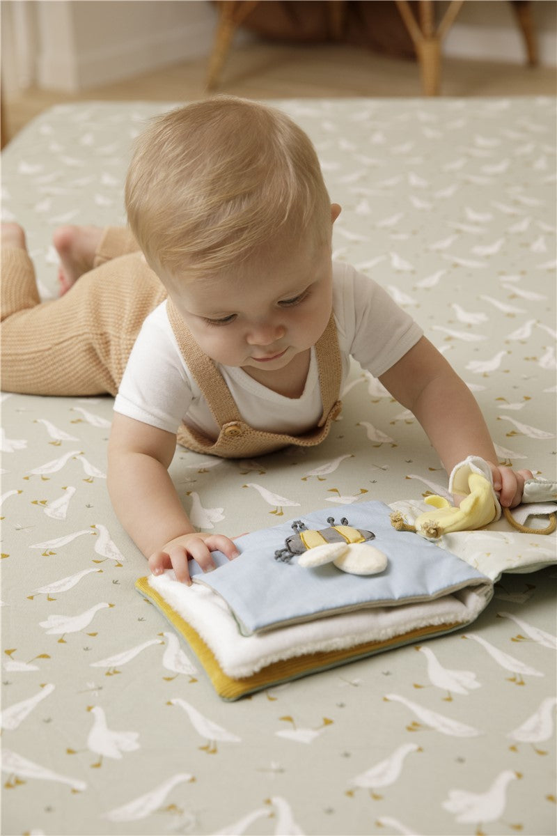 Libro blandito verde little dutch