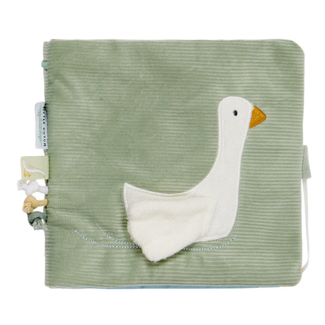 Libro blandito verde little dutch