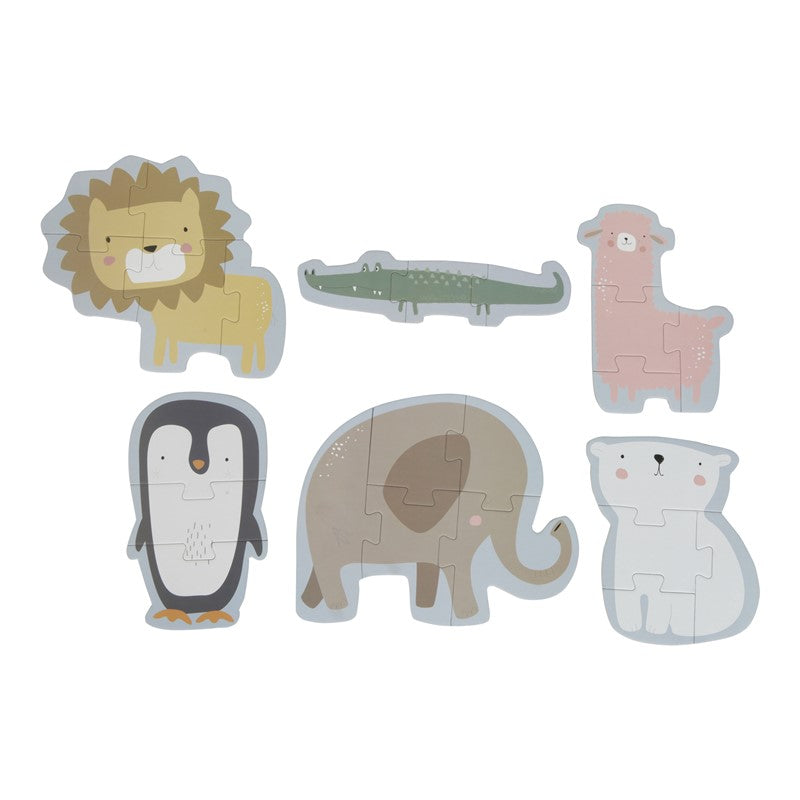 Puzzle zoo little dutch