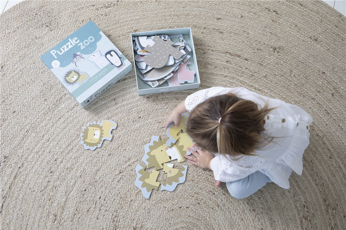 Puzzle zoo little dutch
