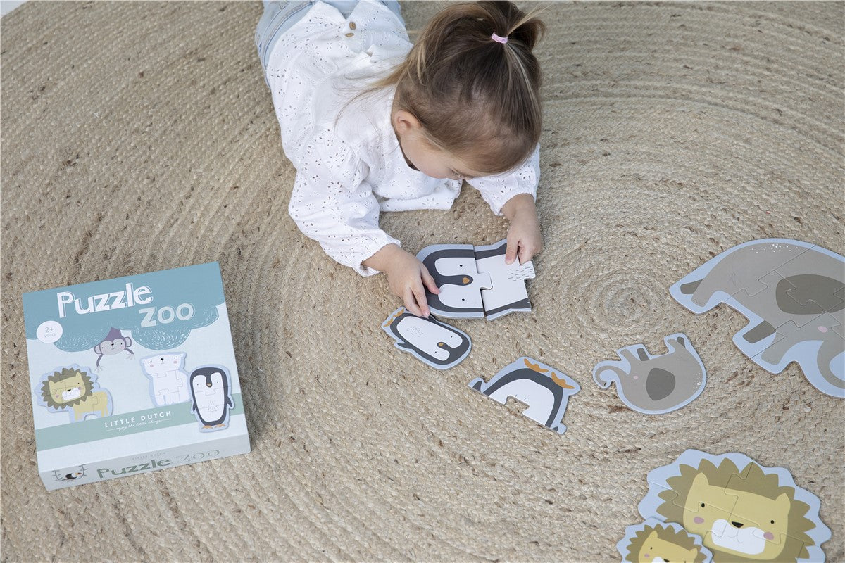 Puzzle zoo little dutch