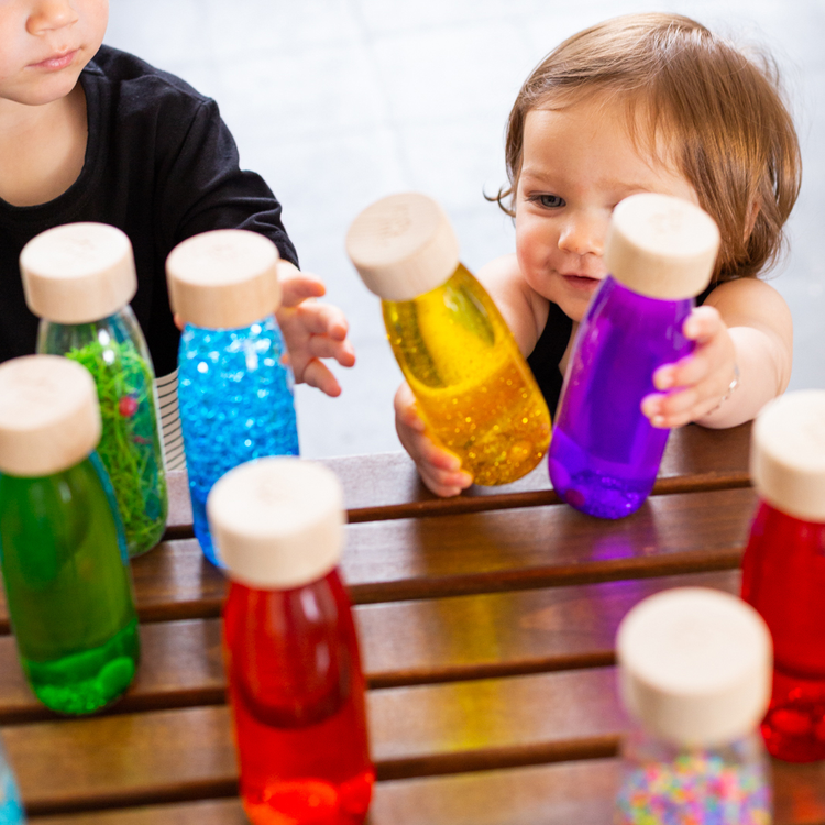 Botellas sensoriales