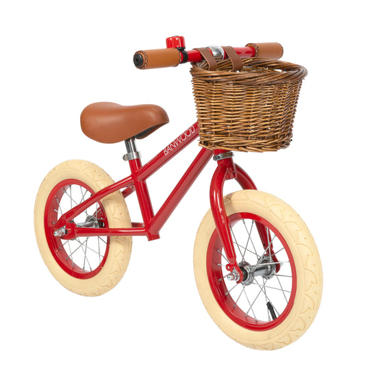 Bicicleta sin pedales - First Go Roja