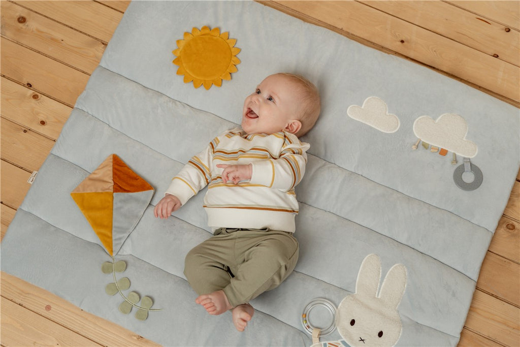 Manta de actividades para bebés de 0 a 6 meses de edad