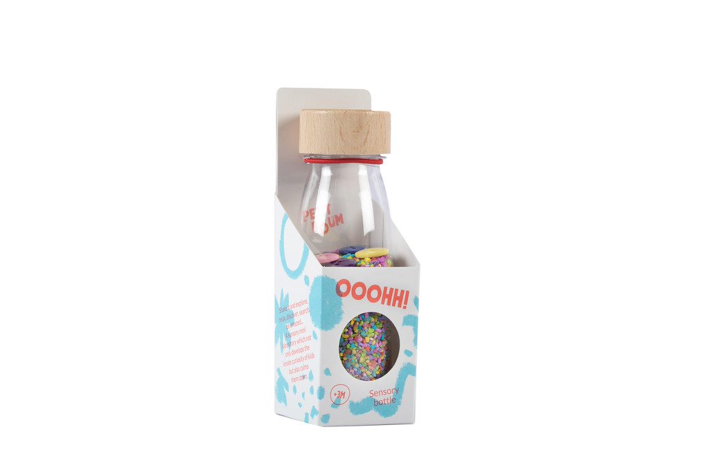 Botella sensorial botones