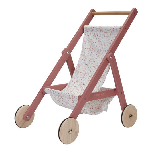 Cochecito de muñecas madera