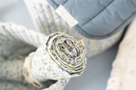 Muselinas Olive - Blue