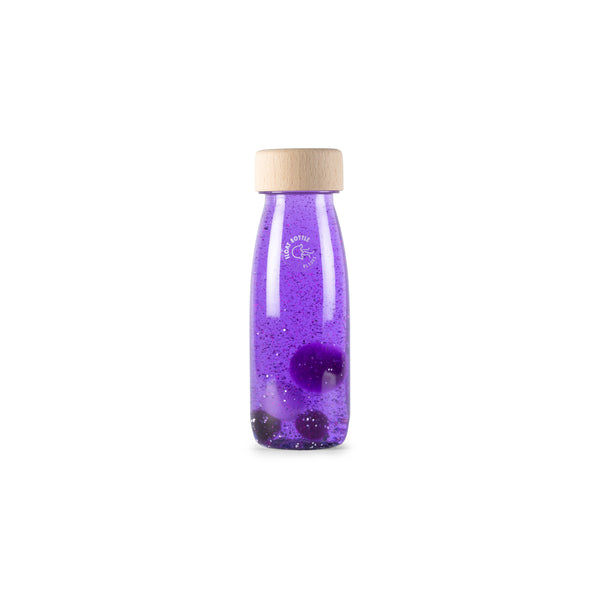 Botella sensorial morada