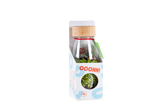 Botella sensorial - Spy Jungla