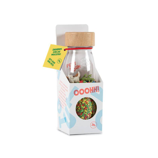 Botella sensorial - Spy Mascotas