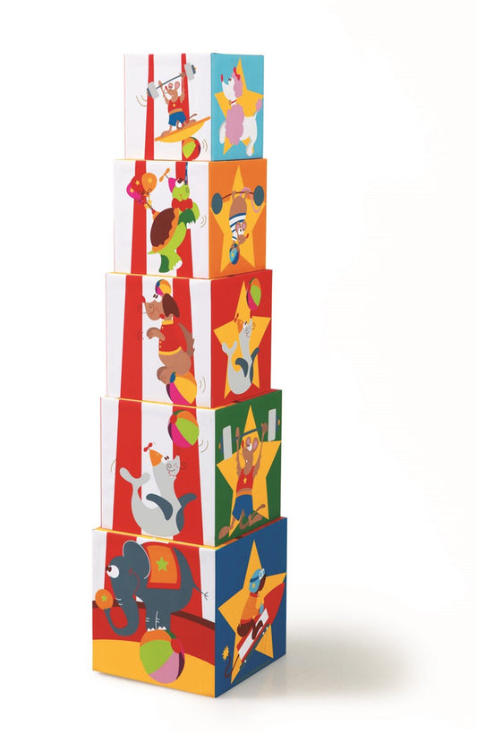 Cubos apilables Circus