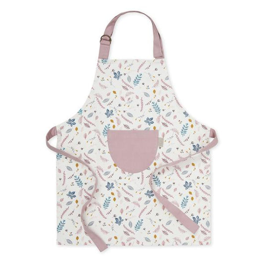 Delantal Infantil Pressed Leaves Rose