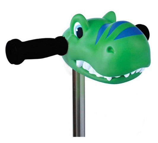 Cabeza Patinete Dino Verde