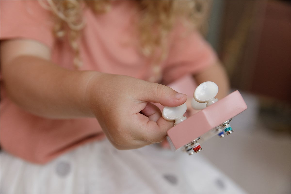 Guitarra rosa little dutch