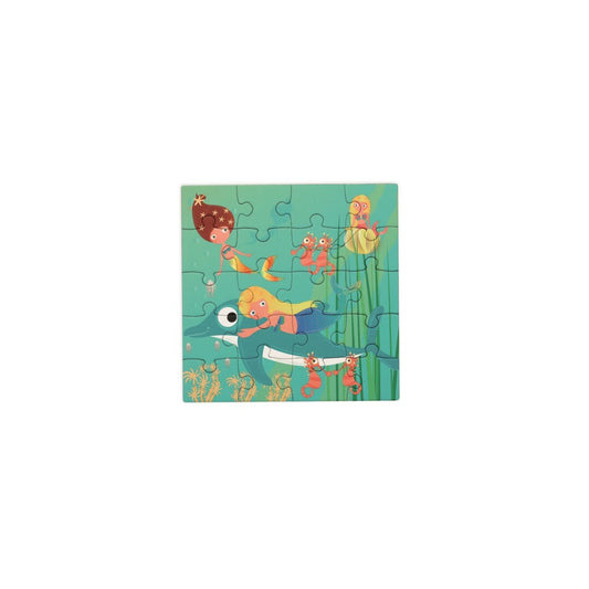2 Puzzles magnéticos para llevar - Sirenas