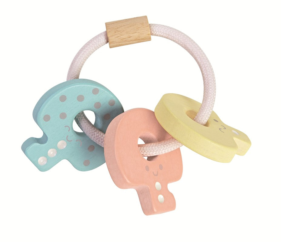 Sonajero llavero para bebés de 0-6 meses