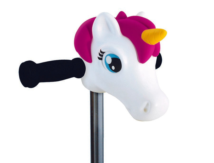 Cabeza unicornio patinete
