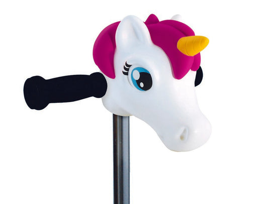 Cabeza unicornio patinete