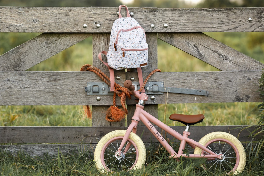 Bicicleta equilibrio rosa little dutch