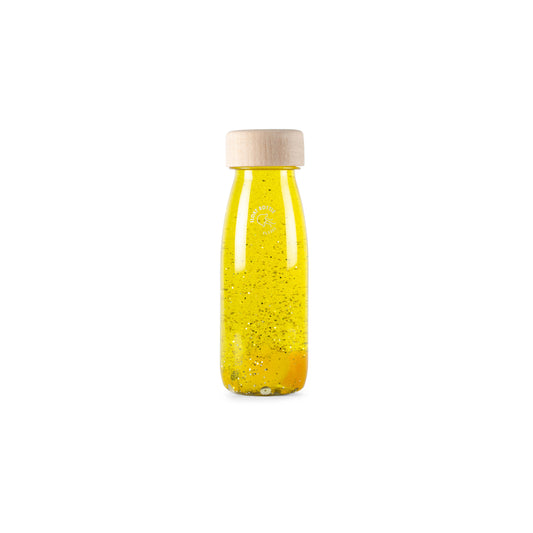 Botella sensorial amarillo