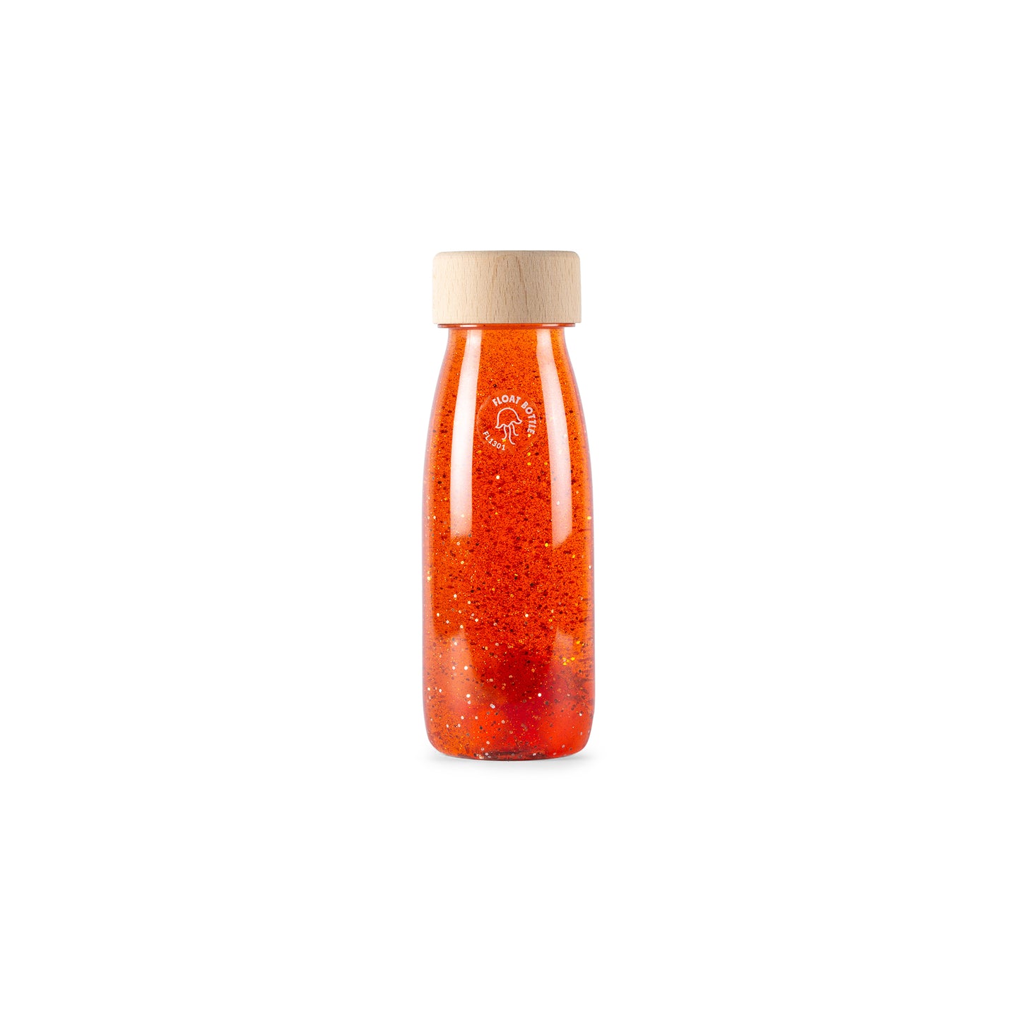 Botella sensorial float naranja