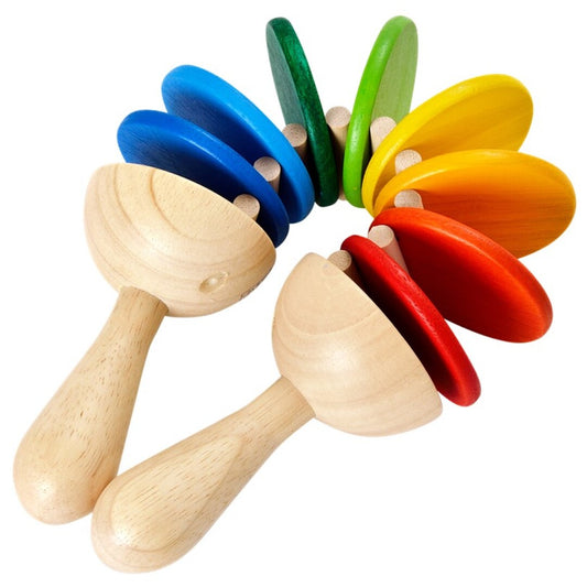 Juego de batería para niños, instrumentos musicales para bebés, juguetes  para niños pequeños, xilófono de madera 9 en 1, instrumentos de percusión