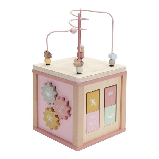 Cubo de actividades Flowers