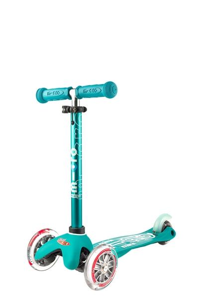 Patinete Mini Deluxe Led - Agua