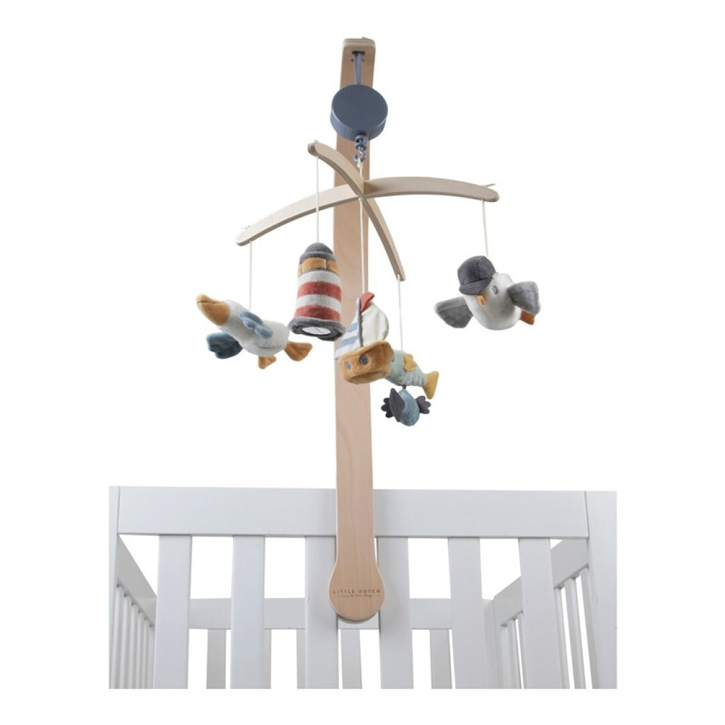 Móvil musical marinero little dutch para bebés de 0 a 6 meses