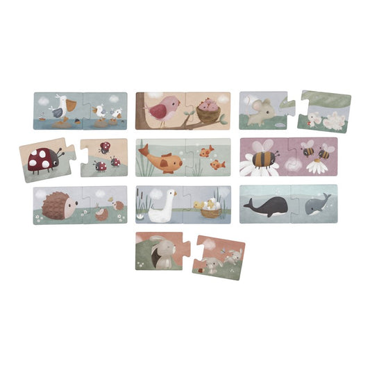 Puzle de Parejas Animales
