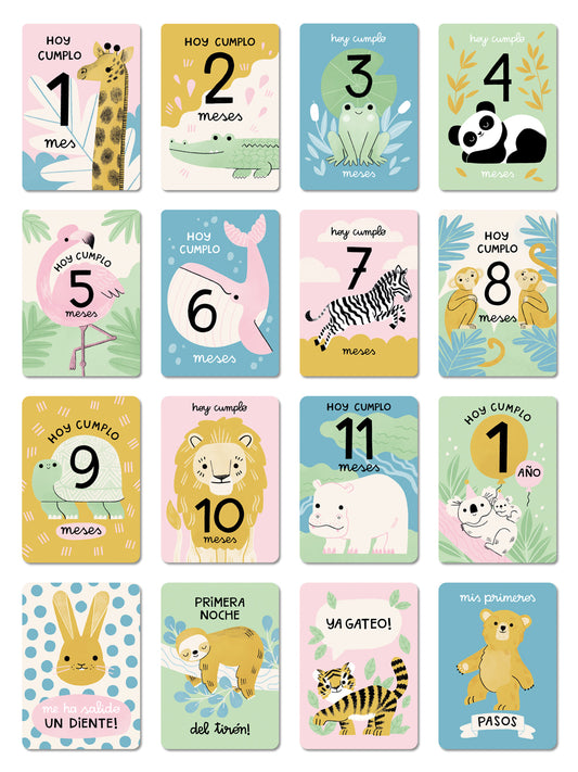 Tarjetas Milestones